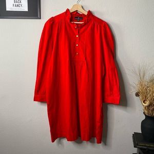 Tuckernuck Pomander Place Dress Red Claiborne Dress Size XXXL - Never Wore!